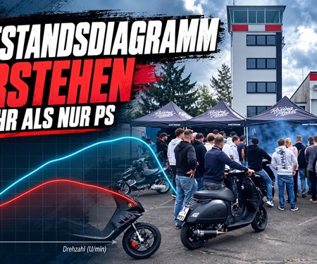 Prüfstandsdiagramm beim Zweitakter lesen: Leistung, Drehmoment und Abstimmung