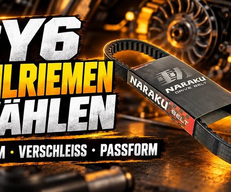 GY6 139QMB Keilriemen wählen: 729 mm, Verschleiß und Fehlbestellungen