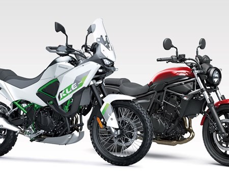 Kawasaki Eliminator 500 und KLE500 Modelljahr 2027 | Kawasaki