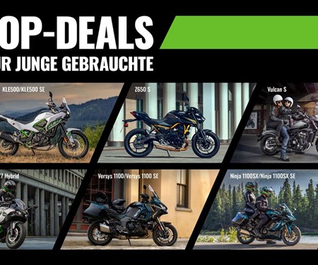Kawasaki Top-Deals 2026: Junge Gebrauchte zu attraktiven Konditionen | Kawasaki