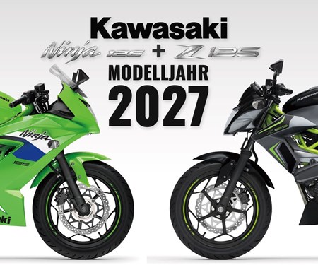 Kawasaki Ninja 125 und Z125 Modelljahr 2027 | Kawasaki