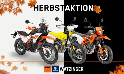 Herbstaktion bei WATZINGER-MOTORRAD