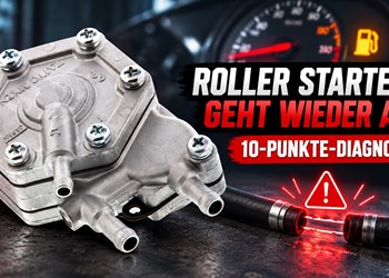 Roller springt an und geht wieder aus: Diagnose in 10 Schritten