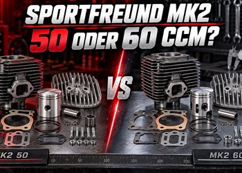 Sportfreund MK2 50 vs. MK2 60: Welcher Simson-Zylinder passt?