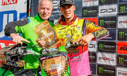 EMX: Kawasaki und Francisco Garcia holen die EMX250-Titel | Kawasaki
