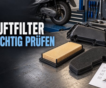 Roller-Luftfilter prüfen: Filtertyp, Zustand und Fahrzeugzuordnung dokumentieren