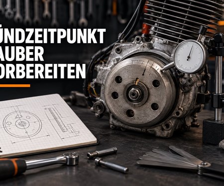 Simson-Zündzeitpunkt vorbereiten: Motordaten und Messbedingungen sauber festhalten