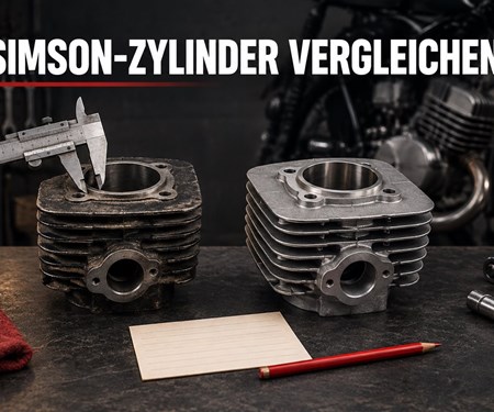 Simson-Zylinder vergleichen: Motortyp, Bohrung und Einsatzziel vorab klären