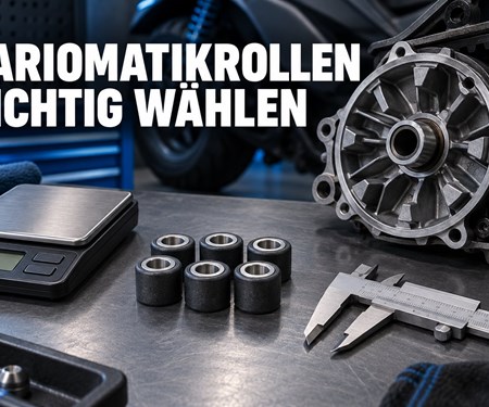 Variomatikrollen auswählen: Abmessungen, Gewicht und Ausgangszustand dokumentieren