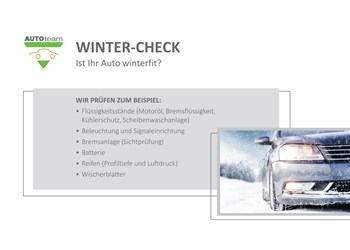 Wollen wir schon an den Winter denken?