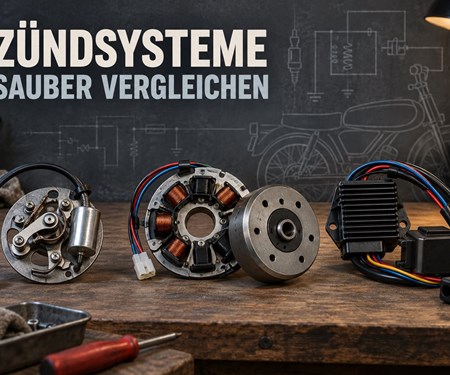 Simson-Zündung vergleichen: Unterbrecher, Elektronik und Umrüstziel sauber trennen