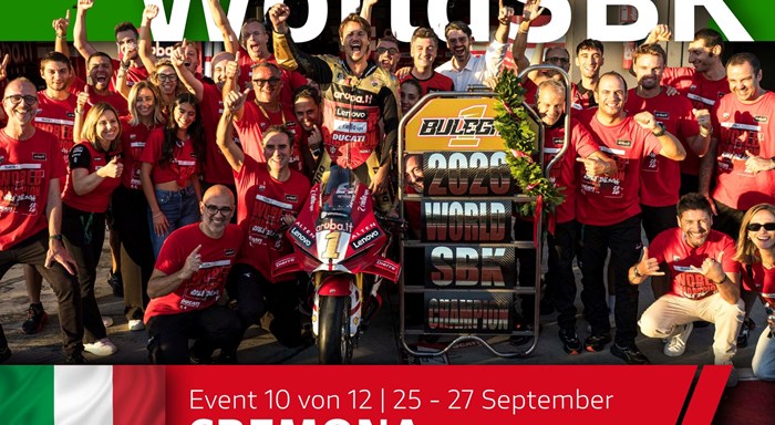 WSBK Runde 10 in Cremona: WM-Titel für Bulega, Lecuona holt Triple