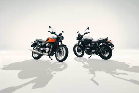 hmf Motorräder GmbH-News: Neu bei Triumph: Bonneville T40 & T40 Black – echtes Bonneville-Feeling mit 400 Kubik