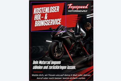 Sauer & Freuding GbR TOPSPEED Motorradwelt Trier-News: Kostenloser Hol- & Bringservice