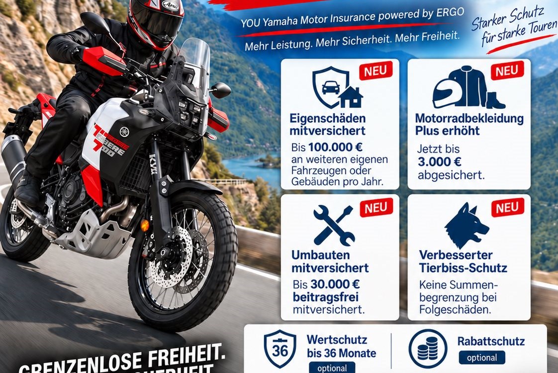 Starker Schutz für deine Yamaha – jetzt mit 15 % Rabatt