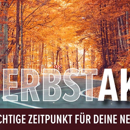 Unsere Herbstaktion - Der richtige Zeitpunkt für deine neue Honda ist jetzt!