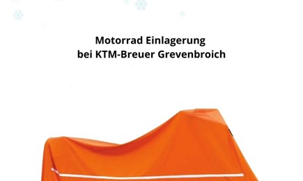 Motorrad Wintereinlagerung 