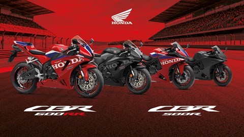 Neue CBR500R FOUR und überarbeitete CBR600RR - Vorbestellung