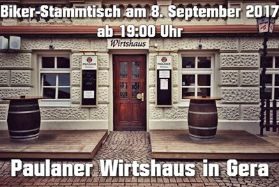 Biker-Stammtisch in Gera Bild 1: Biker-Stammtisch in Gera