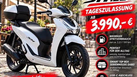 Honda Semmler - Honda SH125i - Aktionspreis 