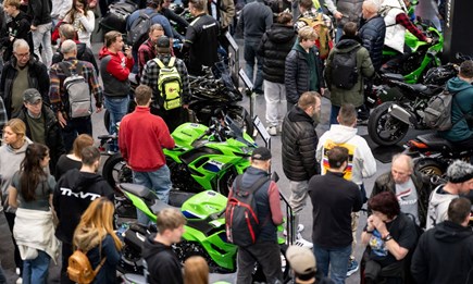 Kawasaki auf der EICMA 2026 und Motorradmessen 2027 in Deutschland