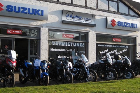 D. Behre Motorräder & Quads-News: Suzuki Vertragswerkstatt für Hannover