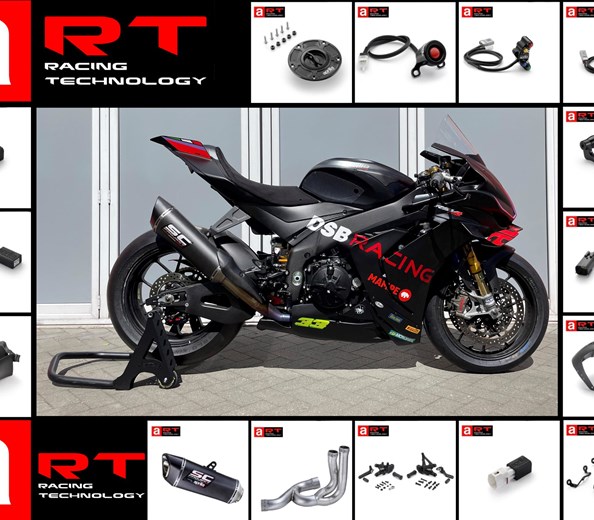 aRT – aprilia Racing Technology 
MotoGP™-Präzision. Pure Racing-Attitüde. Adrenalin ohne Tempolimit.
	Du willst nicht einfach Motorrad fahren. Du willst Gänsehaut beim Gasgeben ...