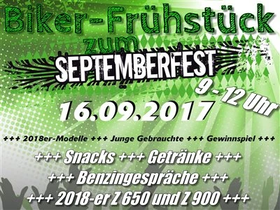 KAWASAKI Septemberfest Bild 1: KAWASAKI Septemberfest