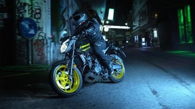 Eingetroffen: Yamaha MT03, Modell 2018