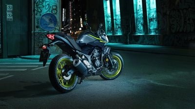 Eingetroffen: Yamaha MT03, Modell 2018