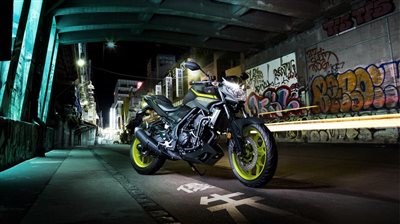 Eingetroffen: Yamaha MT03, Modell 2018