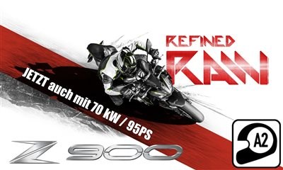 KAWASAKI Z 900 für A2-Führerschein