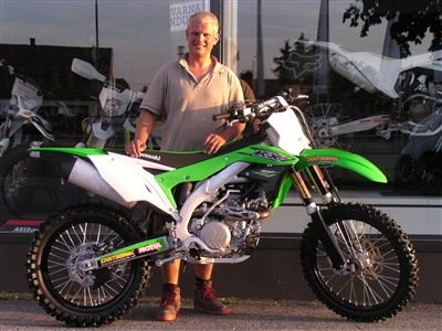 Erste Kawasaki KX 450F/ 2018 übergeben