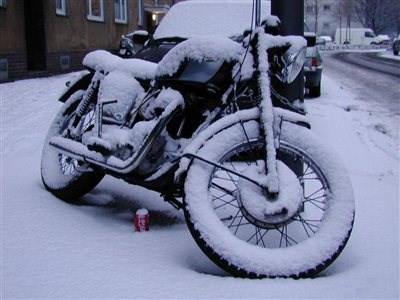 Motorrad Winterinstellung  - Bild 1