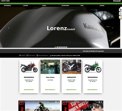Kawasaki im neuen Design