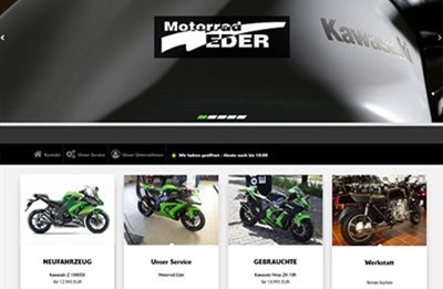 Kawasaki im neuen Design