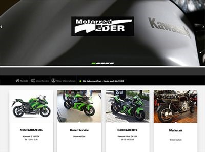 Kawasaki im neuen Design
