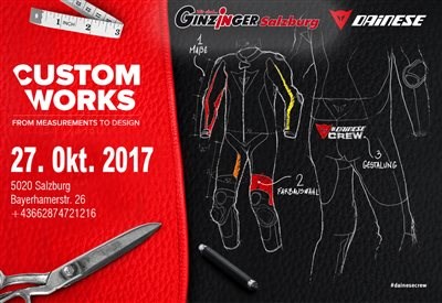 Dainese Custom Works bei Zweirad Ginzinger Salzburg