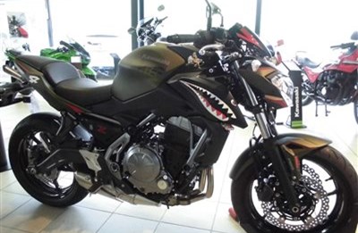 NOSE ART - Design für die neue Kawasaki Z 650 - 2018