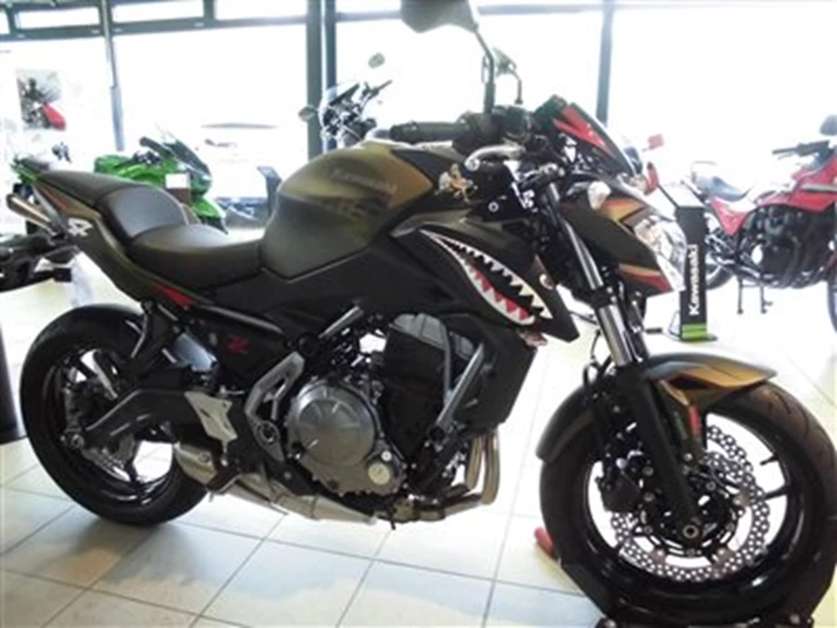 NOSE ART - Design für die neue Kawasaki Z 650 - 2018 Bild 1: NOSE ART - Design für die neue Kawasaki Z 650 - 2018