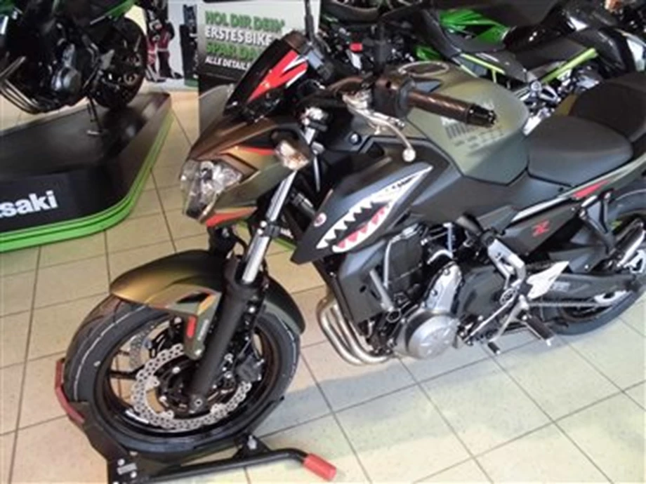 NOSE ART - Design für die neue Kawasaki Z 650 - 2018 Bild 5: NOSE ART - Design für die neue Kawasaki Z 650 - 2018