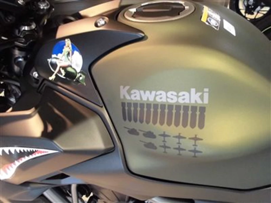 NOSE ART - Design für die neue Kawasaki Z 650 - 2018 Bild 6: NOSE ART - Design für die neue Kawasaki Z 650 - 2018