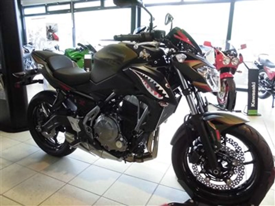 NOSE ART - Design für die neue Kawasaki Z 650 - 2018 Bild 7: NOSE ART - Design für die neue Kawasaki Z 650 - 2018