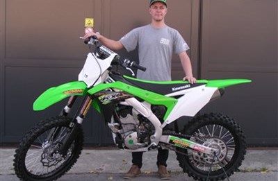 Eine neue KX 250 F/ 2018 übersiedelt nach Oberösterreich!
