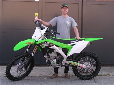 Eine neue KX 250 F/ 2018 übersiedelt nach Oberösterreich!