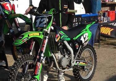 Patick ist Kawasaki 2-Takt Fan!