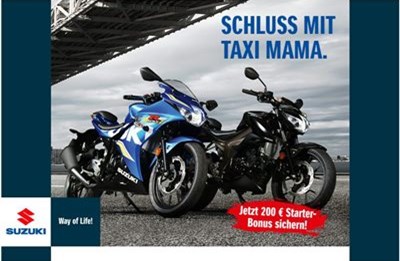 Starterbonus für Suzuki 125er
