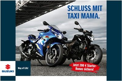 Starterbonus für Suzuki 125er