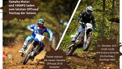 YAMAHA OFFROAD Testag in Kirchschlag 