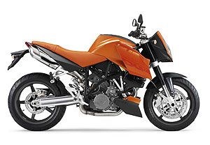 Eigene Webseite der KTM 990 Super Duke